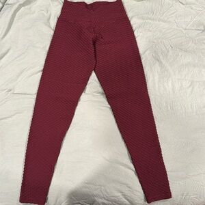 Booty by Brabants OS Croco Skin “Merlot” Leggings